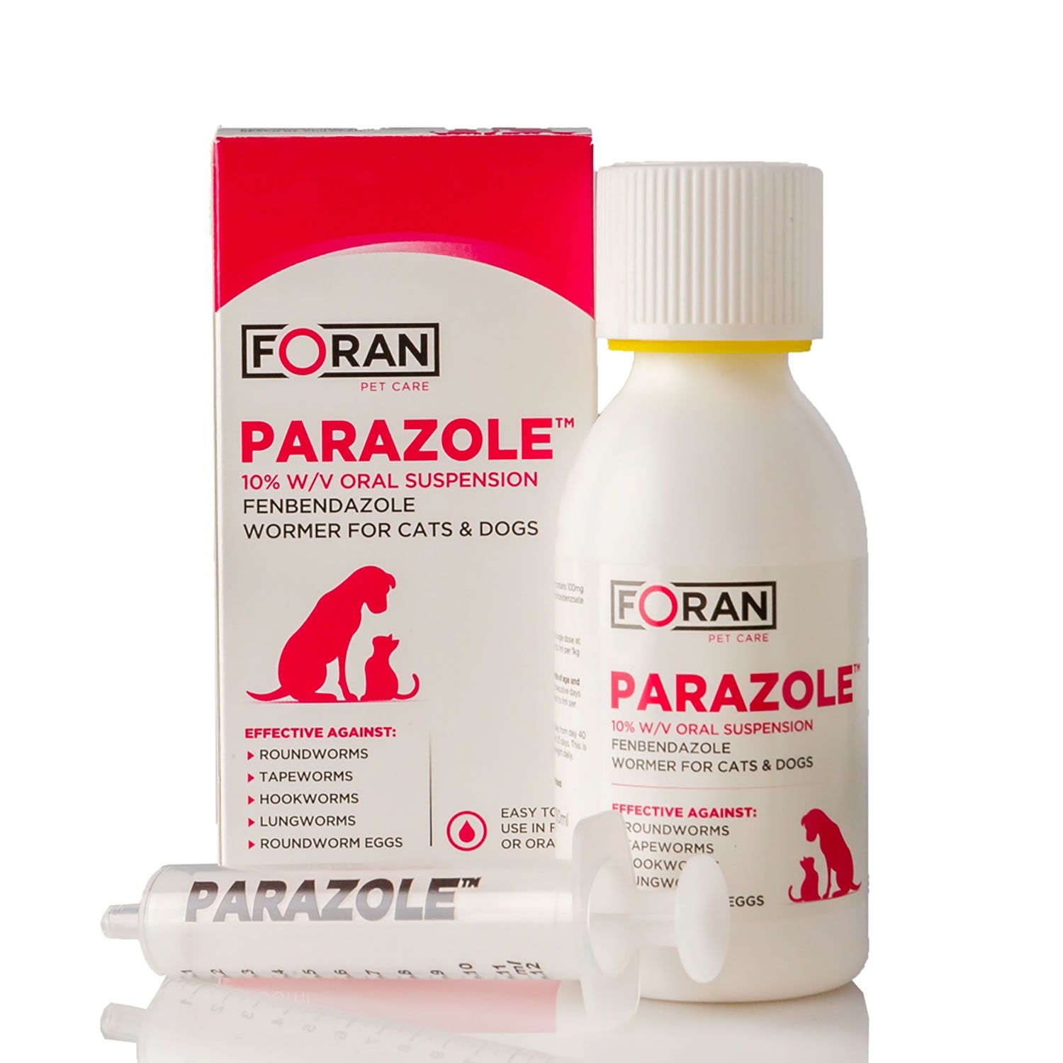 Foran Pet Care Parazole Wormer for Cats & Dogs
