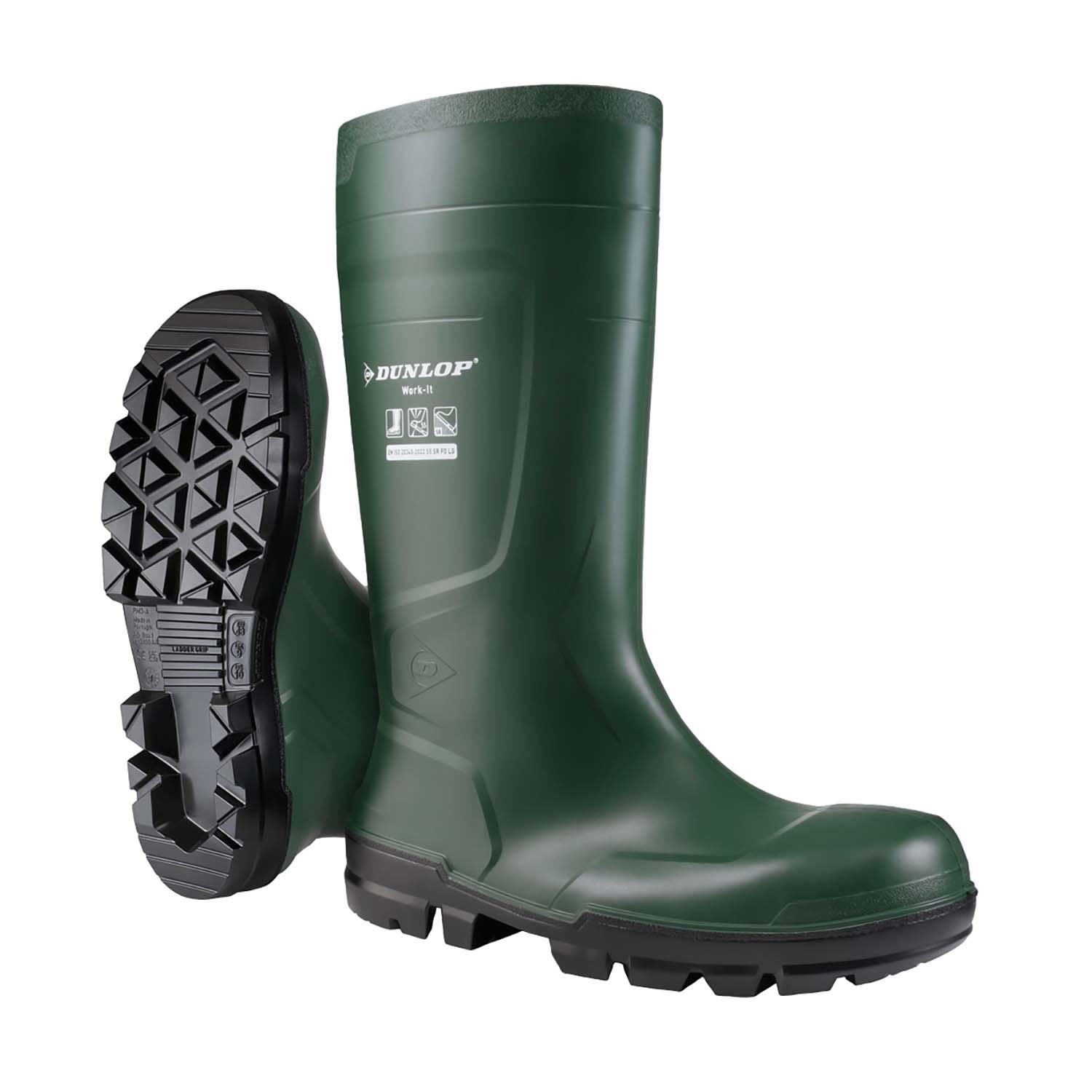 Dunlop Work-it Full Safety Green