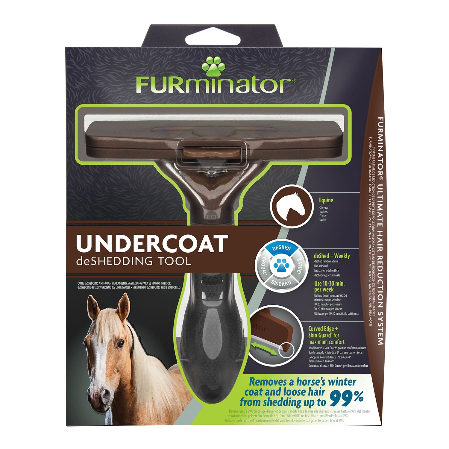 Furminator Undercoat Deshedding Tool for Equine
