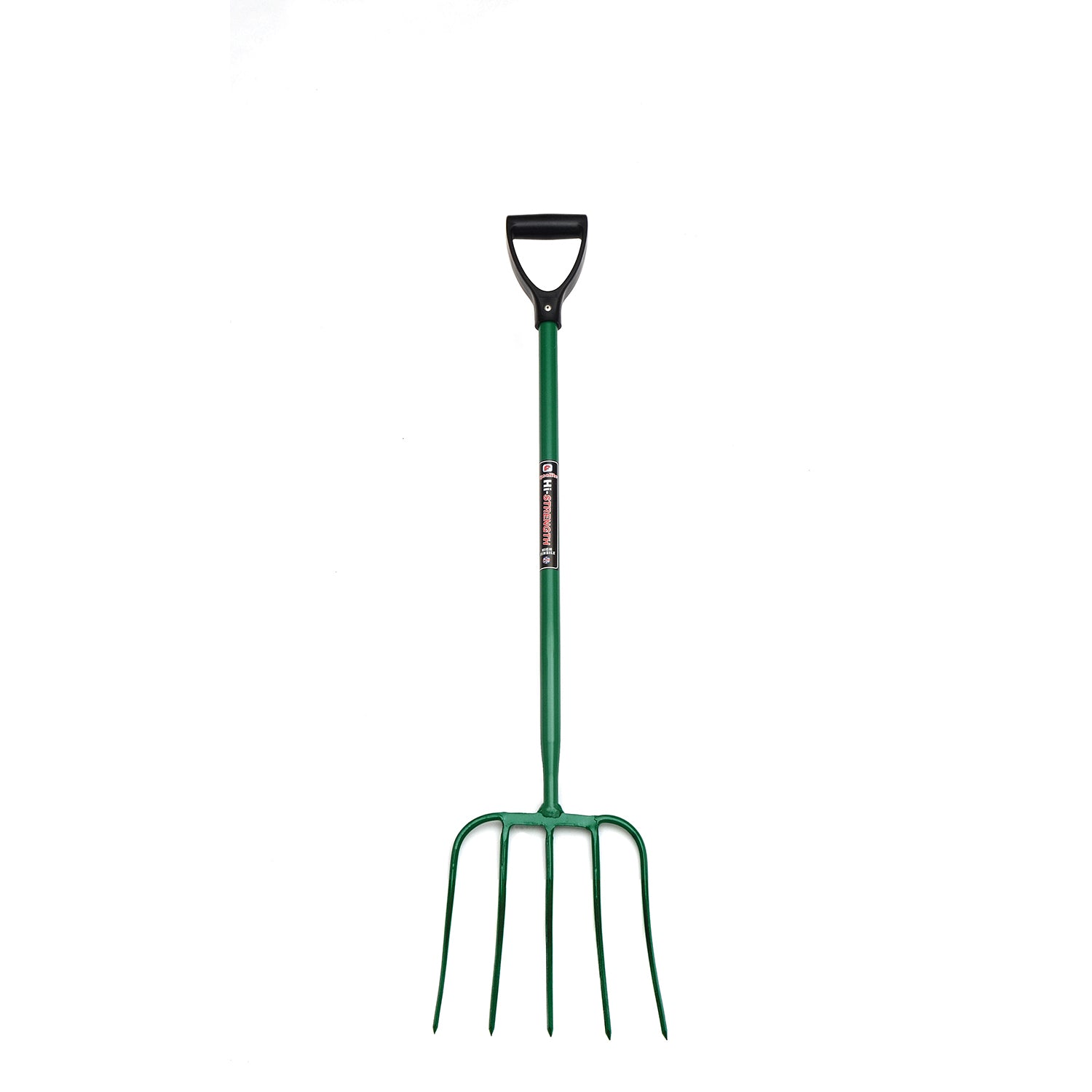 Fynalite Hi-strength Manure Fork 5 Prong D-grip