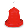 Gaun Poultry Feeder Plastic Red