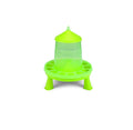 Gaun Poultry Feeder Plastic C/w Legs Green