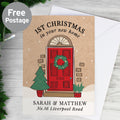 Personalised 1st Christmas In Your New Home Card