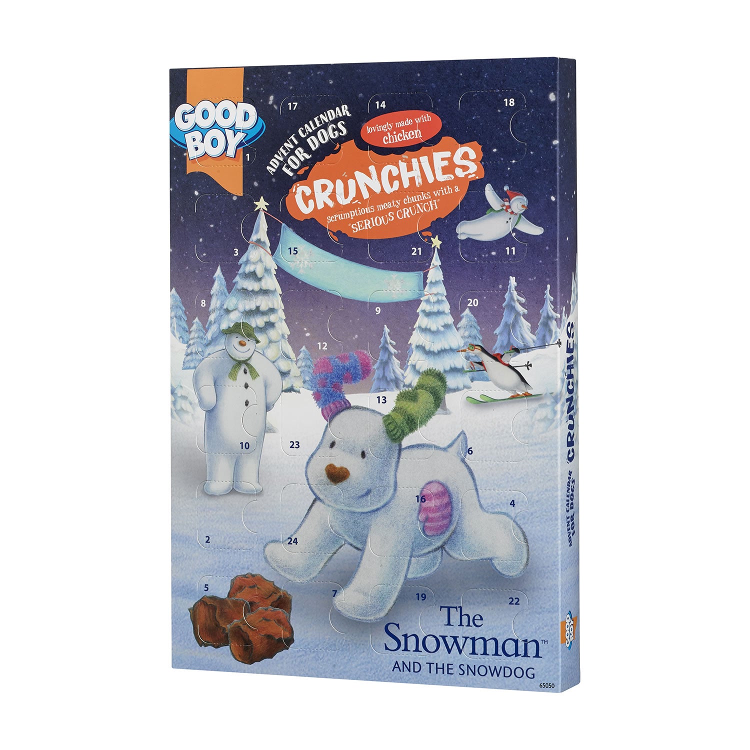 Good Boy the Snowman & the Snowdog Crunchies Advent Calendar