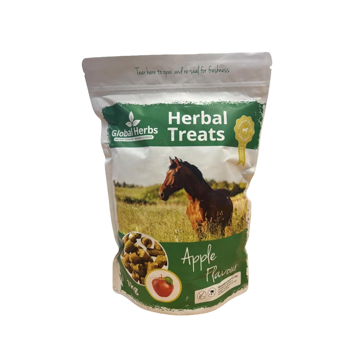 Global Herbs Herbal Treats Apple Flavour