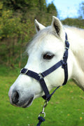 Gallop Headcollar & Lead Rope Set Navy