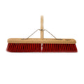 Hillbrush Trade Platform Broom Medium Pvc Red with Handle