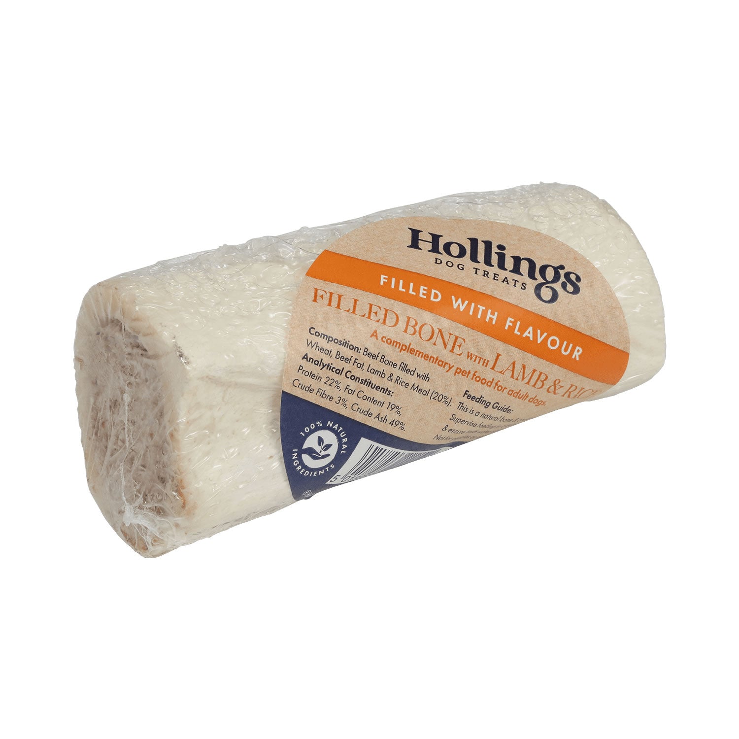 Hollings Filled Bone with Lamb & Rice