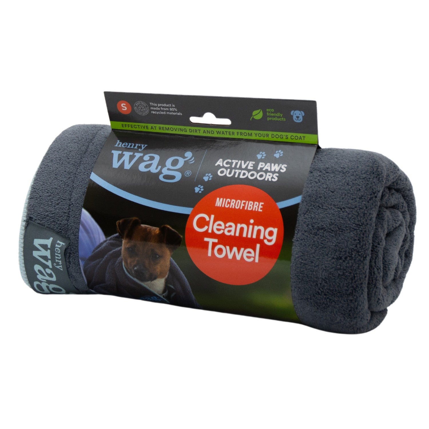 Henry Wag Pet Microfibre Cleaning Towel