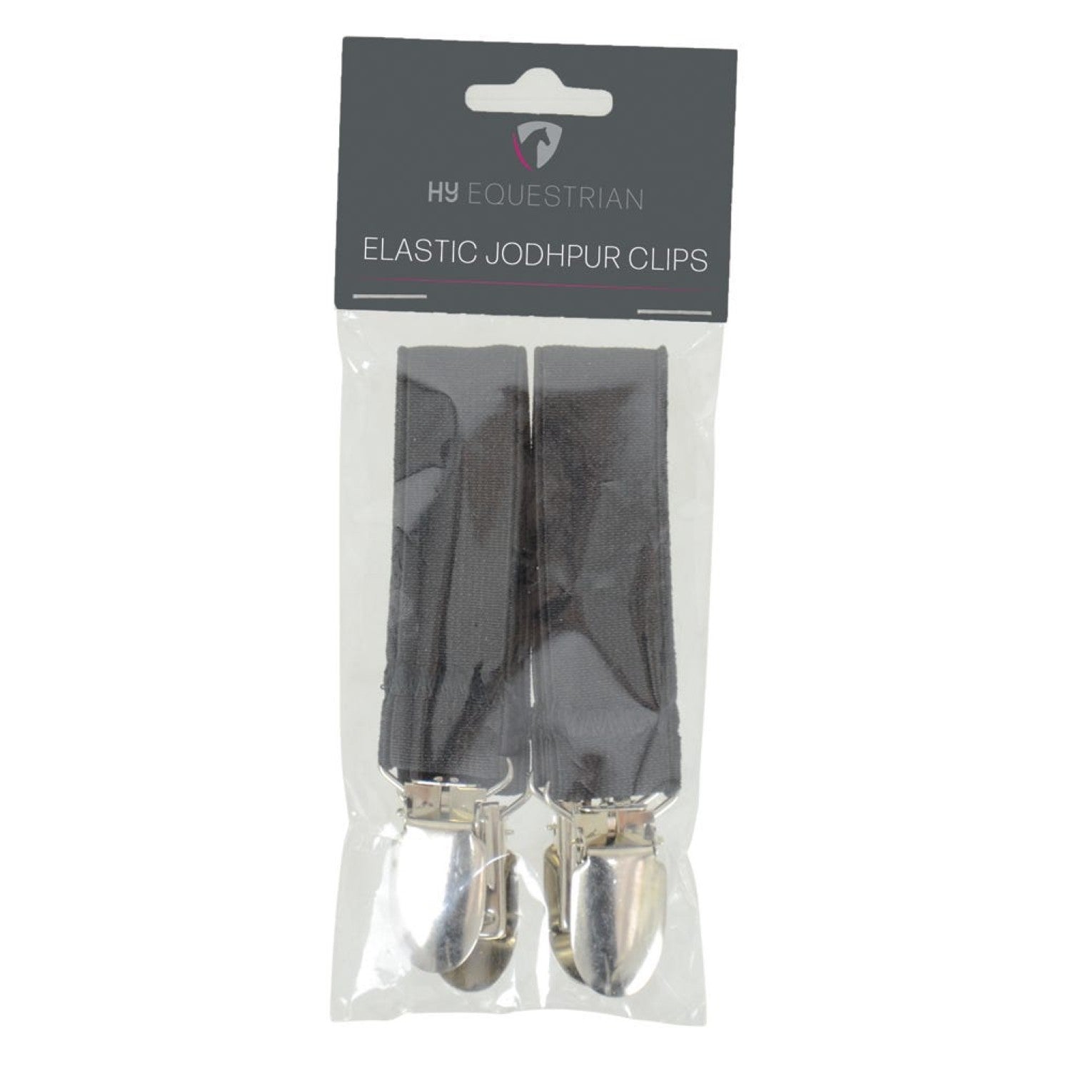 Hy Equestrian Elastic Jodhpur Clips Black