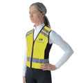 Reflector Waistcoat Pass Wide/slow By Hy Equestrian Yellow