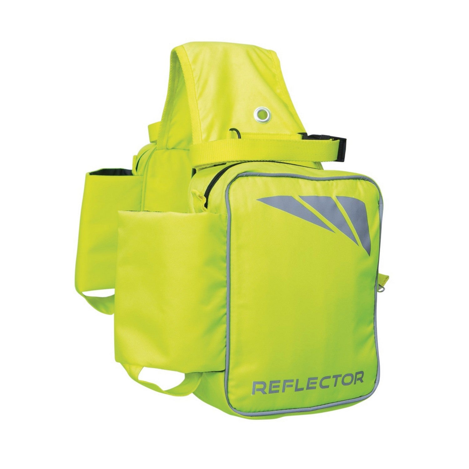 Reflector Saddle Pannier By Hy Equestrian