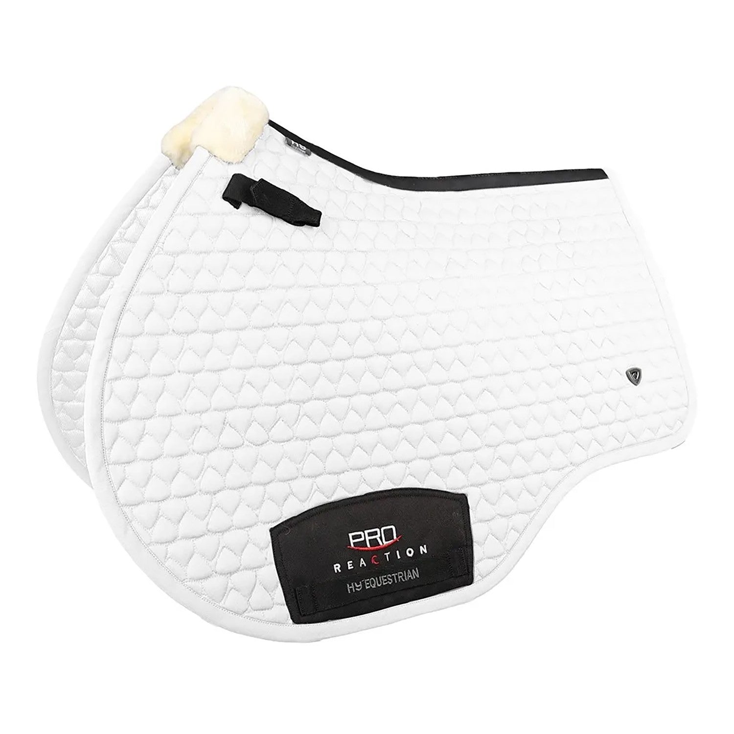 Hy Equestrian Proreaction Shield Close Contact Saddlepad Wht