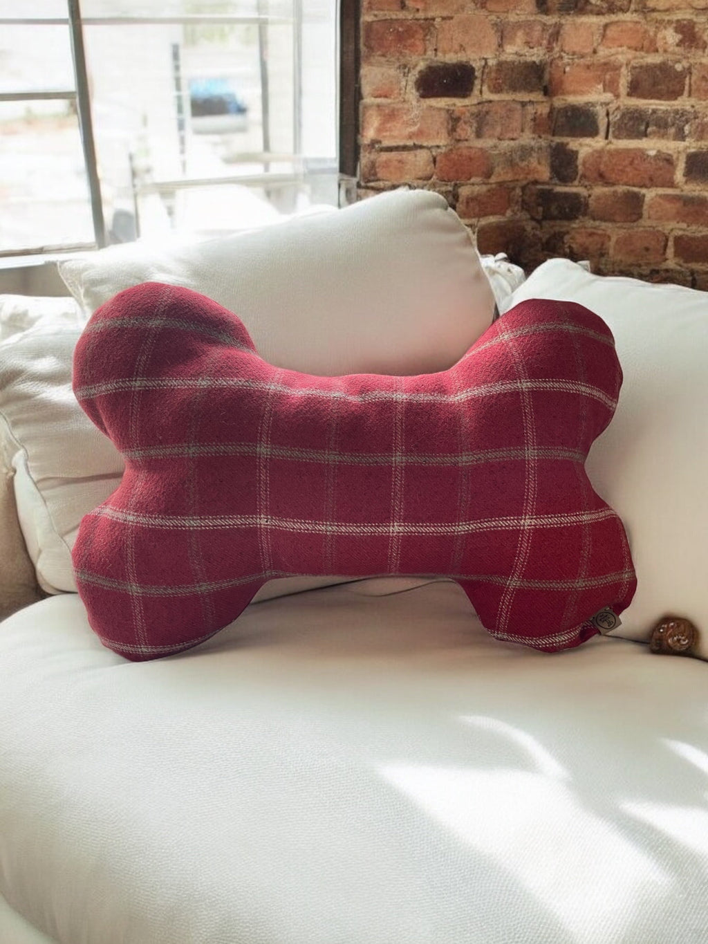Large Bone, Dog Snuggle Cushion
