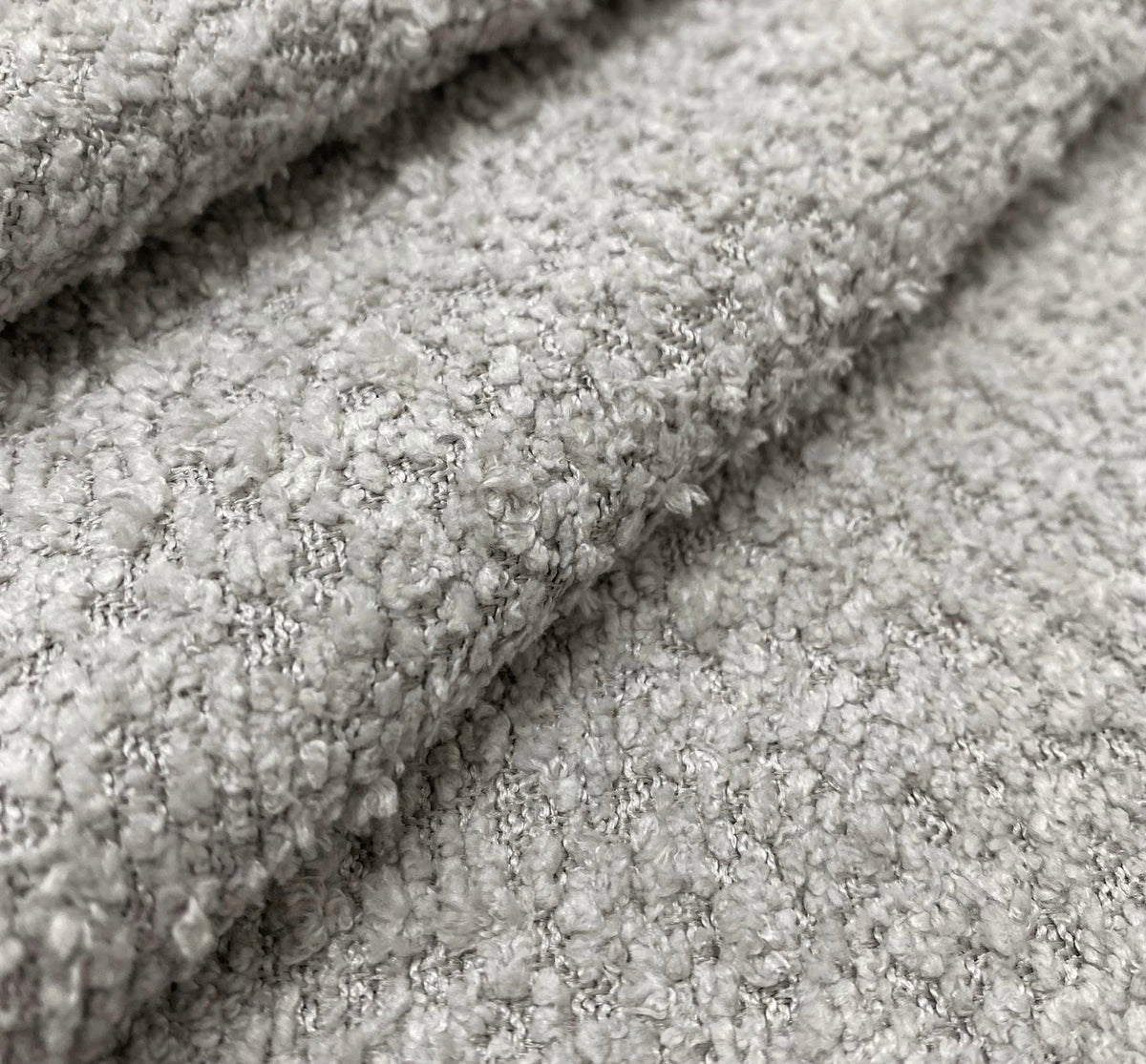 Luxury Bouclé Dog Bed with Removable Cushion – Handmade in Devon