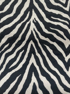Zebra Print Textured Cushion