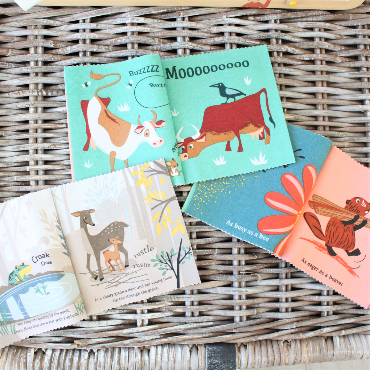 The Noisy Farmyard Rag Book