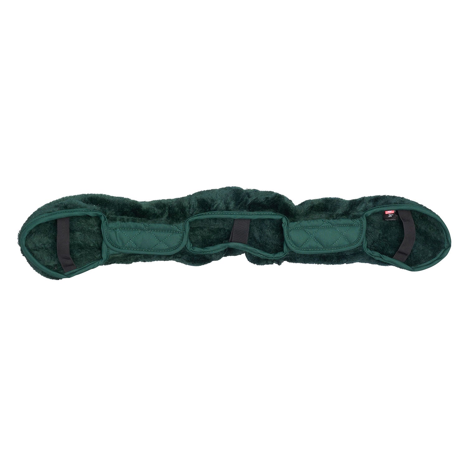 Imperial Riding Girth Cover Fur Irhgo Star Forest Green