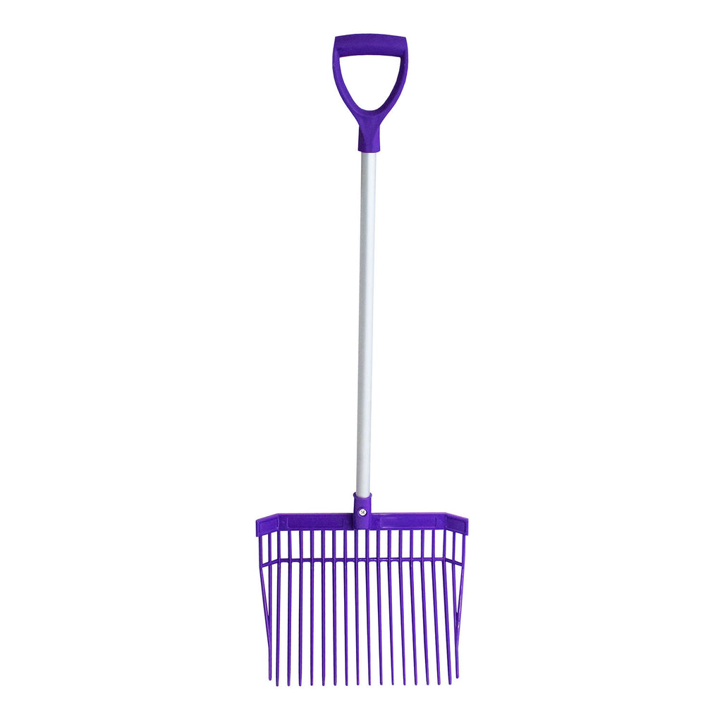 Red Gorilla PC Bedding Fork Short D-Handle – Purple