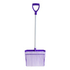 Red Gorilla PC Bedding Fork Short D-Handle – Purple