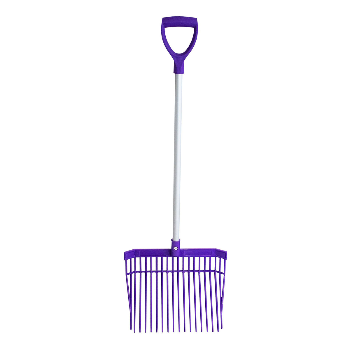 Red Gorilla PC Bedding Fork Short D-Handle – Purple