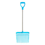 Red Gorilla PC Bedding Fork Short D-Handle – Sky Blue