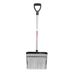 Red Gorilla PC Bedding Fork Short D-Handle – Black