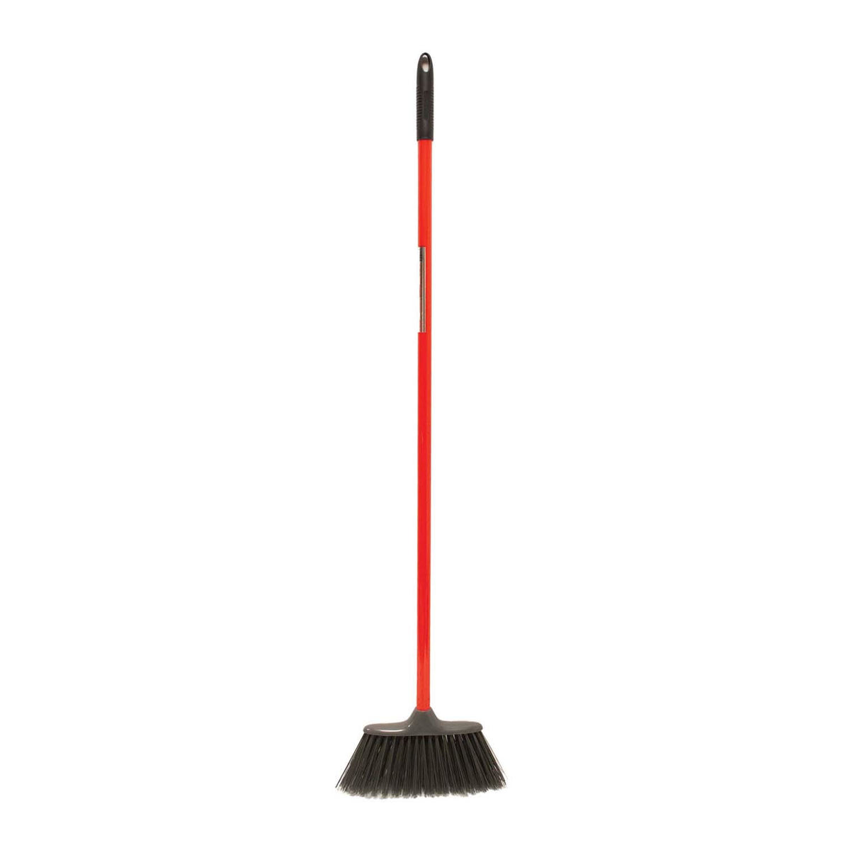 Red Gorilla Poly Yard Broom with Handle – Red