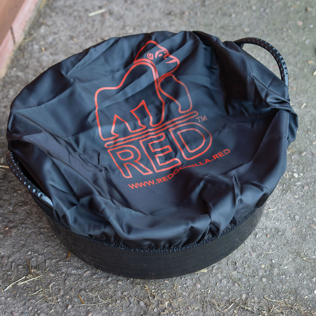 Red Gorilla Tubcover – Black