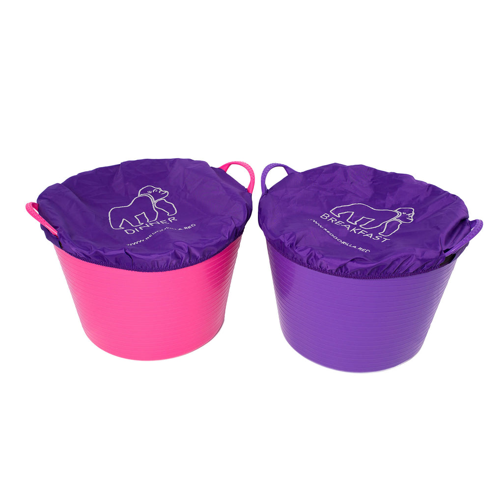 Red Gorilla Tubcover Breakfast & Dinner Set – Purple