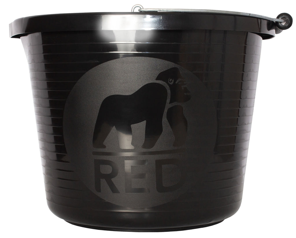 Red Gorilla Premium Bucket – Black