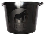 Red Gorilla Premium Bucket – Black