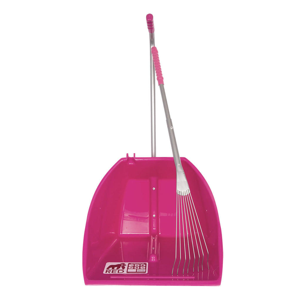 Red Gorilla Big Tidee with Long Metal Rake – Pink