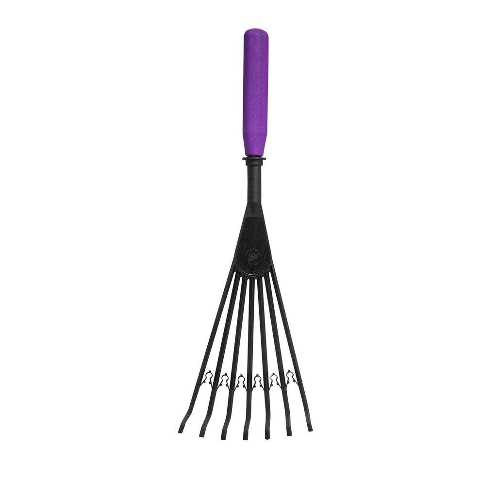 Red Gorilla Big Tidee Plastic Rake – Purple