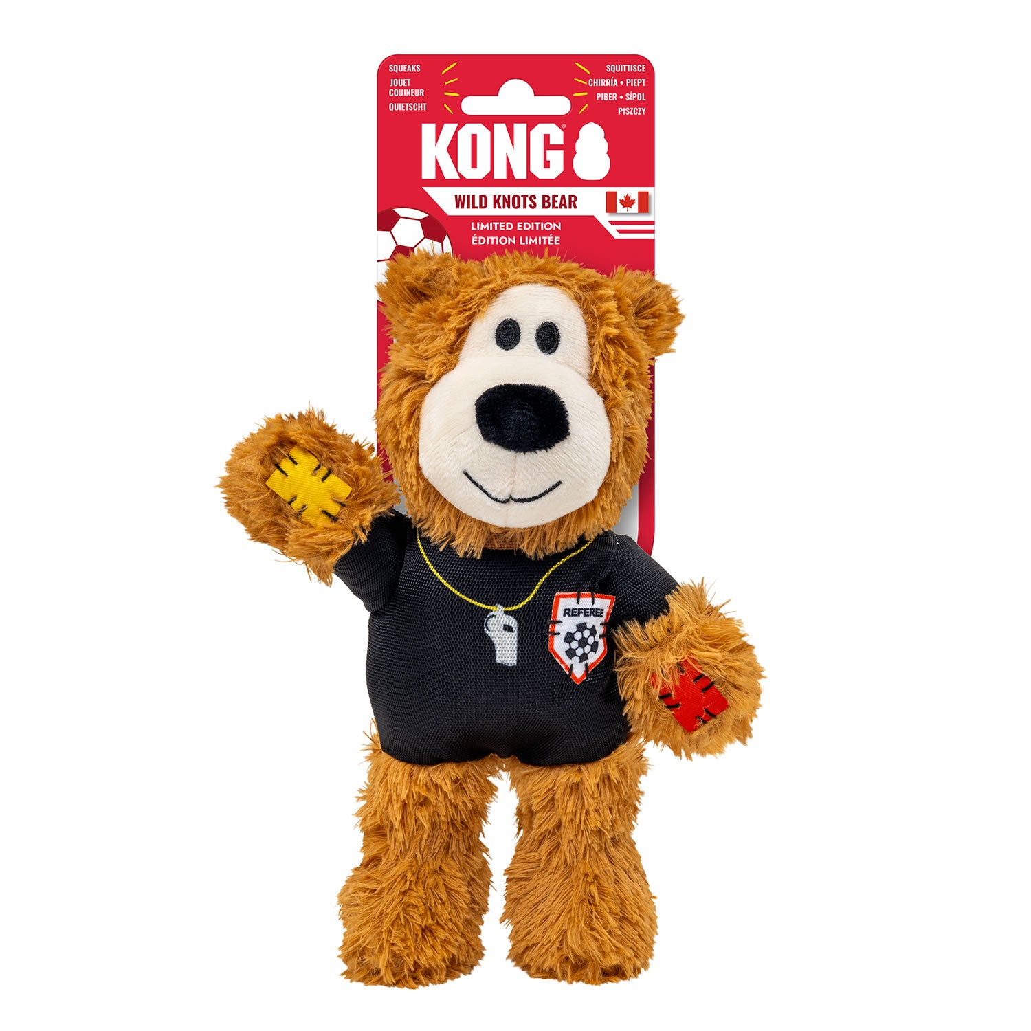 Kong Wild Knots Sport Ref Bear Referee