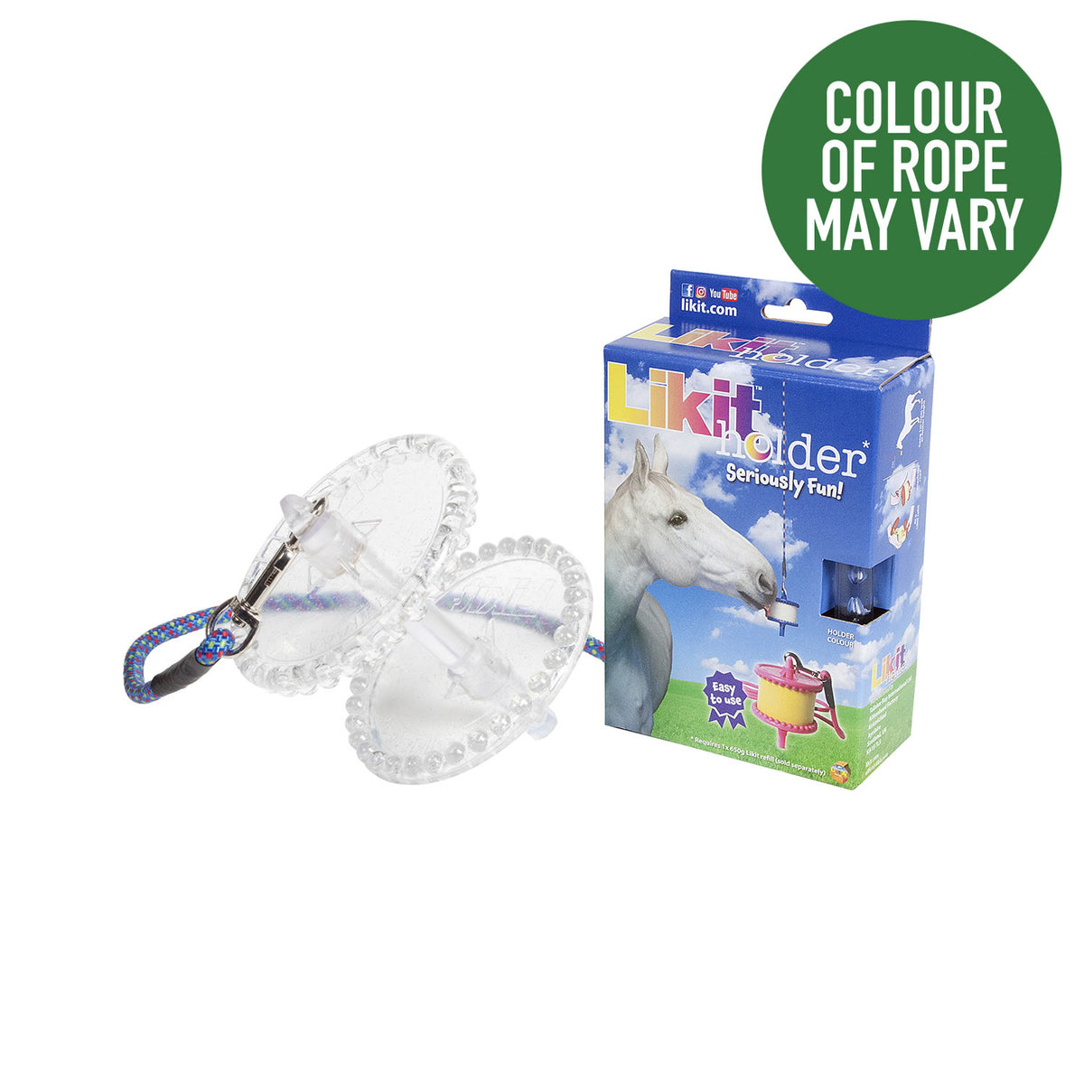 Likit Holder – Clear Glitter