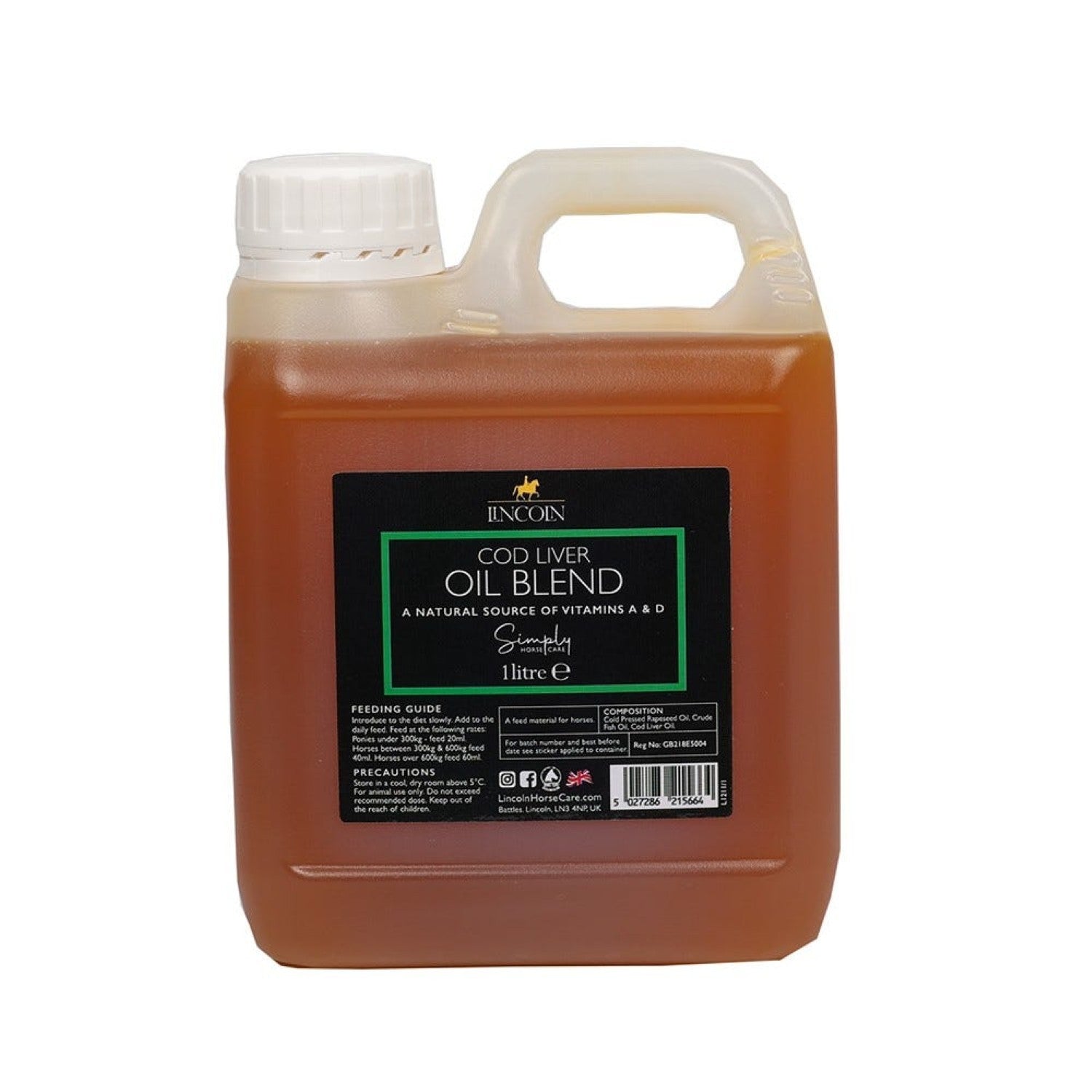 Lincoln Simply Cod Liver Oil Bend