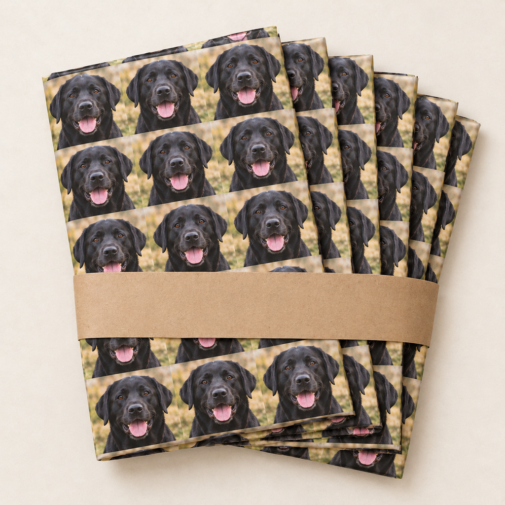 Personalised Photo & Message Wrapping Paper