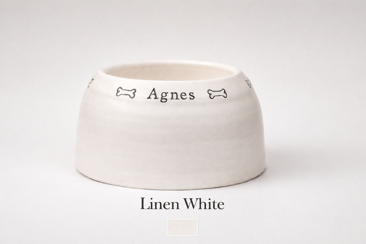 Personalised Ear Free Cocker Spaniel Bowl