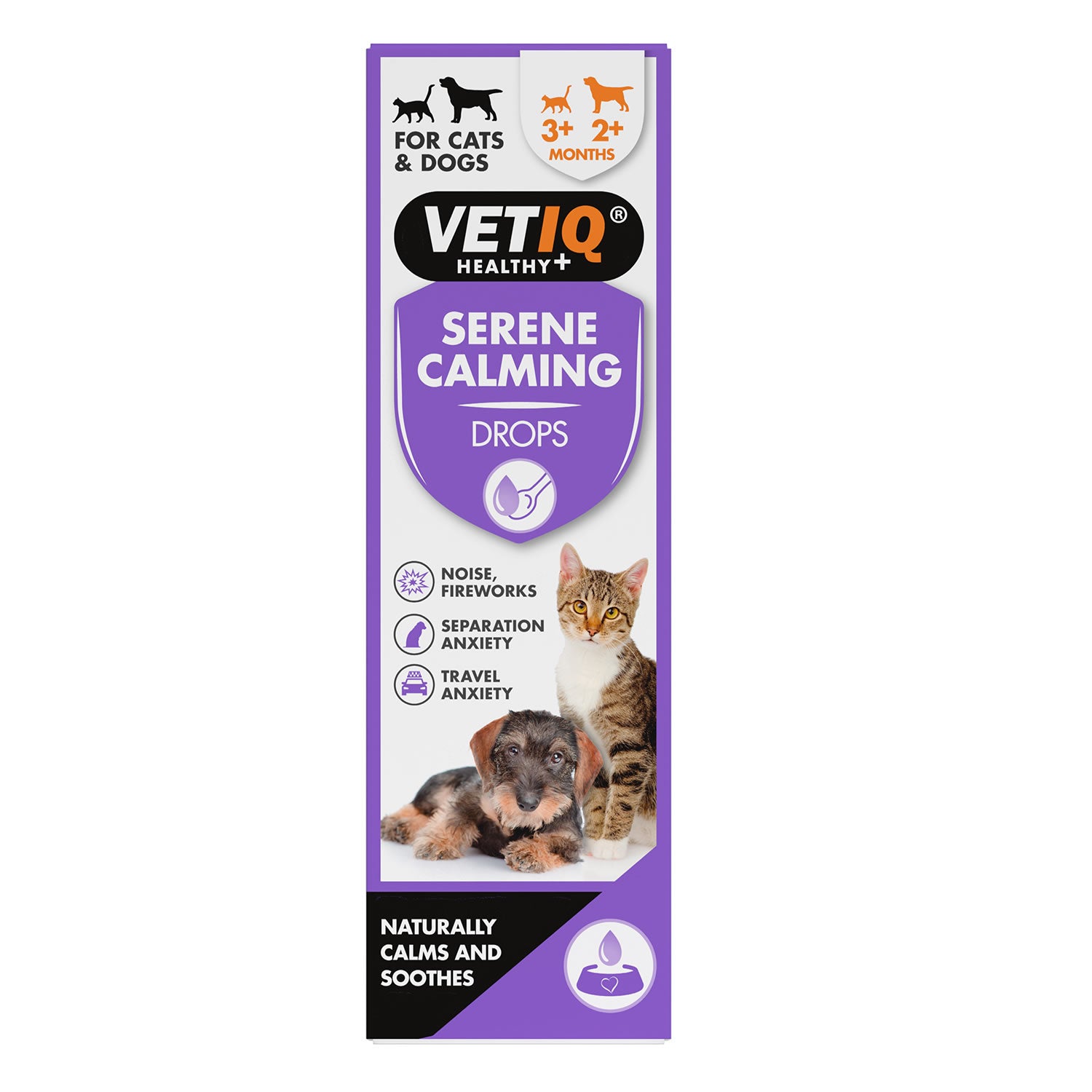 Vetiq Serene Calming Drops for Cats & Dogs