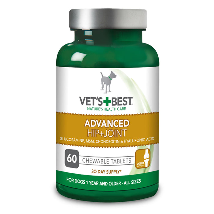 Vets Best Advanced Hip & Joint Tablets for Dogs