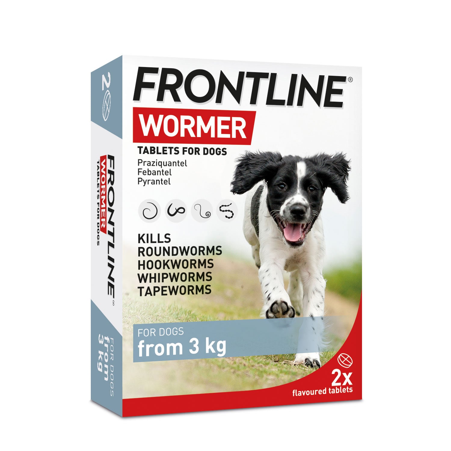 Frontline Wormer Tablets for Dogs Over 3kg