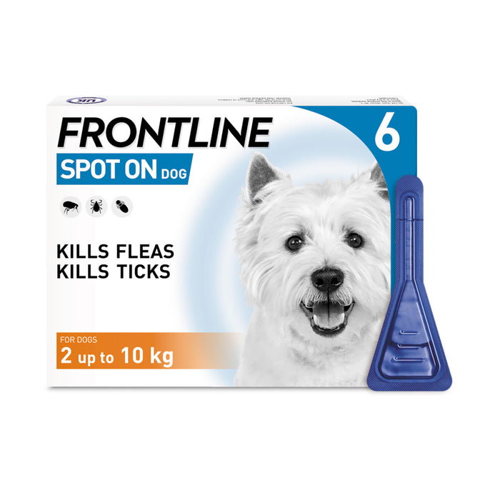 Frontline Spot on Solution for Small Dogs 2-10kg