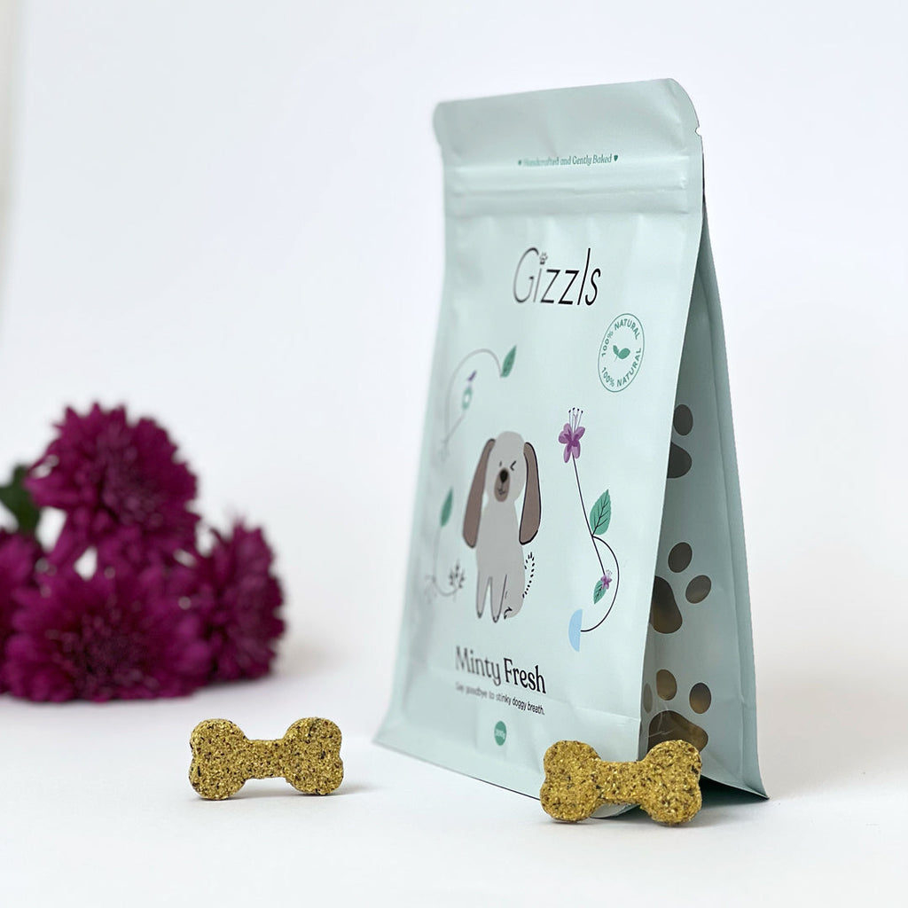 Minty Fresh Big Dog Treats (200g)