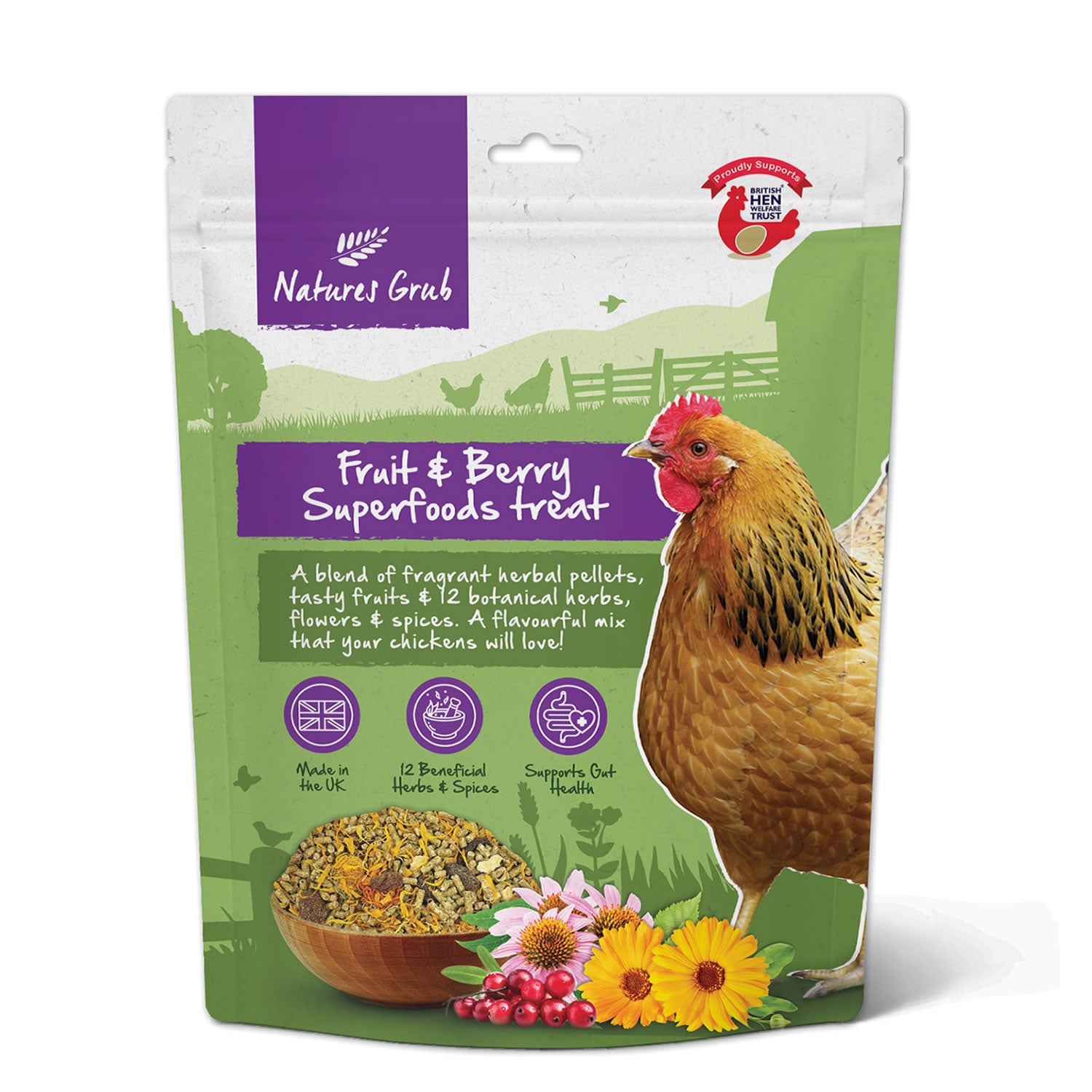 Nature's Grub Fruit & Berry Superfoods Treat