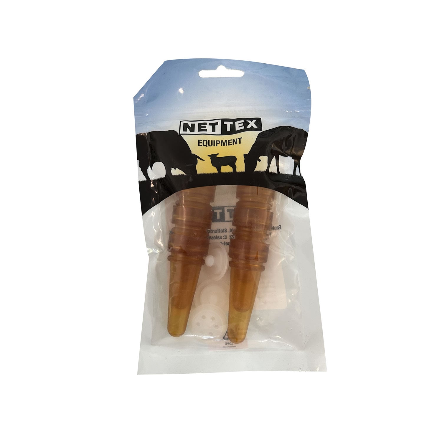 Nettex Agri Spare 6 Teat & Valve Assembly for Feeder Bucket