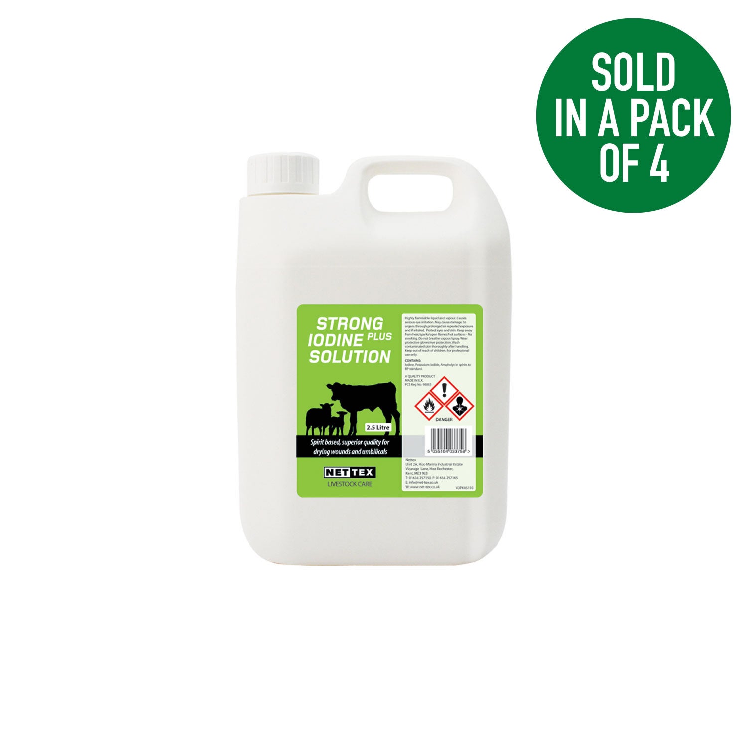 Nettex Agri Strong Iodine Plus Solution