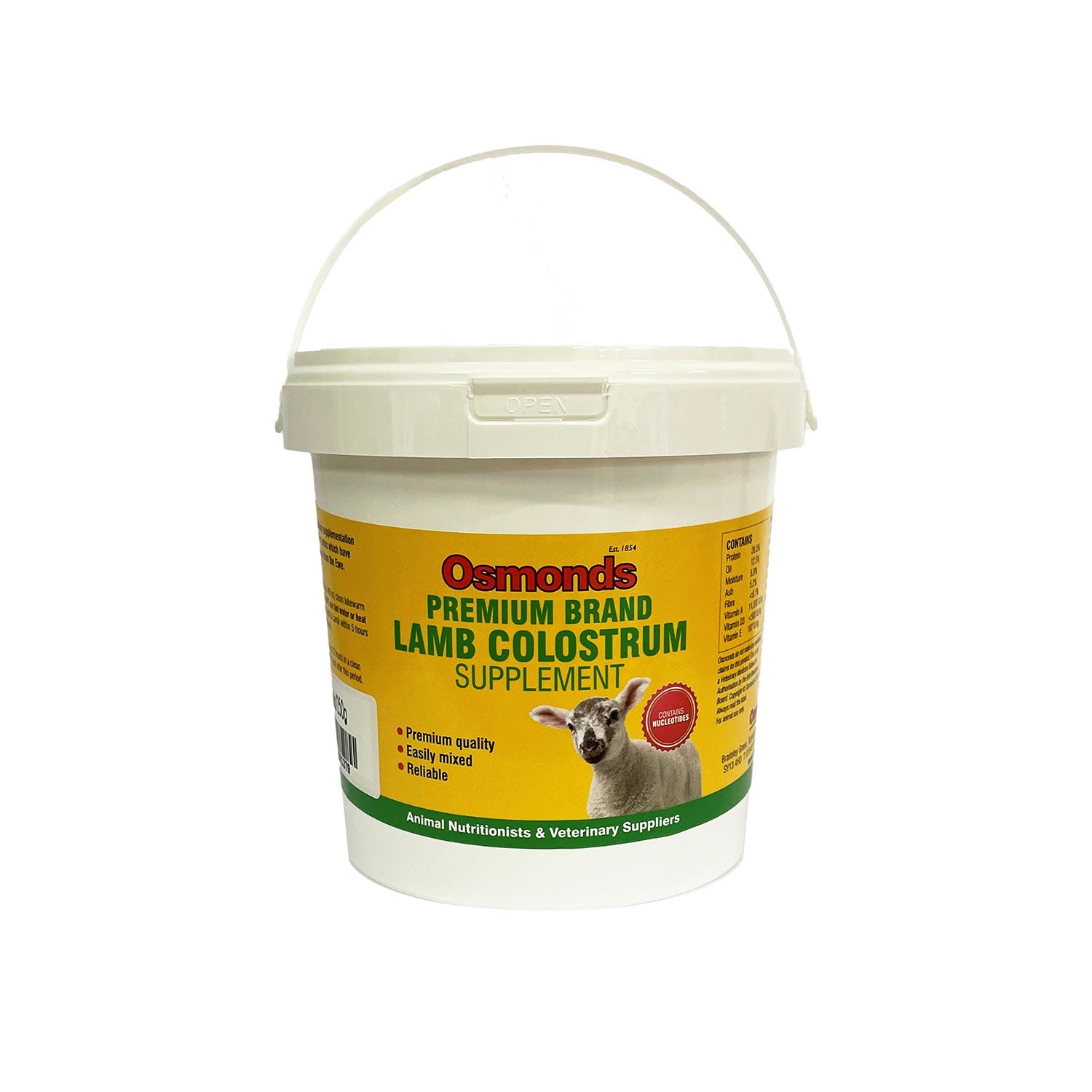 Osmonds Premium Brand Lamb Colostrum Supplement