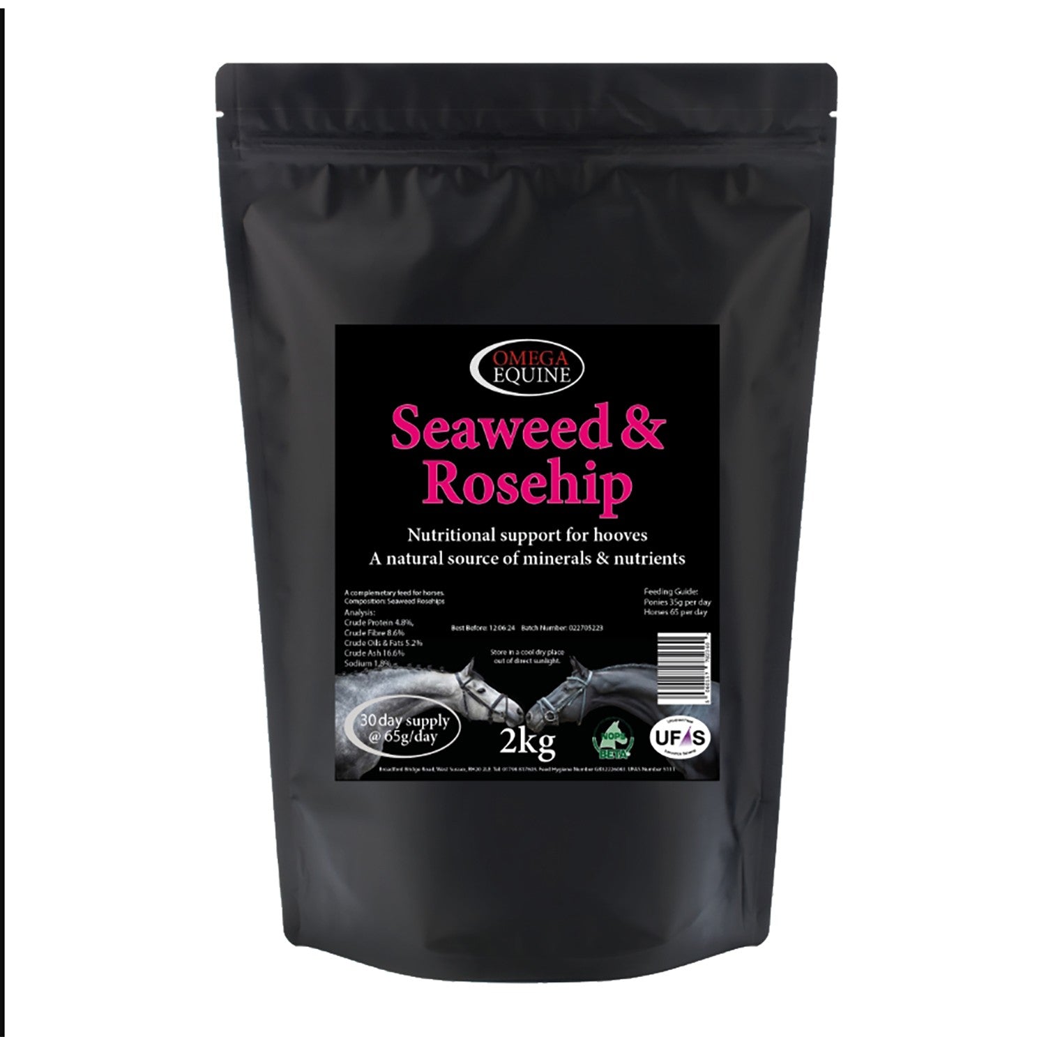 Omega Equine Seaweed & Rosehips