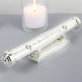 Personalised Christening Silver Plated Certificate Holder